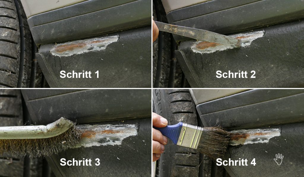 Rostschutz Autorost rostiges Auto Konservierung jahrelanger Rostschutz professioneller Rostschutz Oltimer Haus Garten Autorestaurierung Youngtimer Korrosion Korrosionsschutz