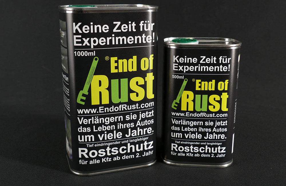 endofrust end of rust end-of-rust end-of-rost Rust end_of_rust Rostschutz Autorost rostiges Auto Konservierung jahrelanger Rostschutz professioneller Rostschutz Oldtimer Haus Garten Autorestaurierung Youngtimer Korrosion Korrosionsschutz Protezione antiruggine per auto, protezione antiruggine a lungo termine, protezione antiruggine professionale, auto d'epoca, casa, giardino, restauro auto, youngtimer, corrosione, protezione anticorrosione Protection antirouille voiture rouille voiture rouillée préservation protection antirouille longue durée protection antirouille professionnelle voiture ancienne maison jardin restauration voiture youngtimer corrosion protection anticorrosion Protección contra la oxidación del coche, conservación de la oxidación del coche, protección contra la oxidación a largo plazo, protección profesional contra la oxidación, coche clásico, casa, jardín, restauración de coches, coche juvenil, protección contra la corrosión. Protecție împotriva ruginii mașină conservarea mașinii ruginite protecția pe termen lung împotriva ruginii protecție profesională împotriva ruginii mașini de epocă casă grădină restaurare mașini youngtimer protecția împotriva coroziunii Pas koruması araba pası paslı araba koruması uzun vadeli pas koruması profesyonel pas koruması eski araba ev bahçe araba restorasyonu youngtimer korozyon korozyon koruması Zaštita od hrđe auto zahrđalo zahrđalo očuvanje automobila dugoročna zaštita od hrđe profesionalna zaštita od hrđe starinski automobil kuća vrt restauracija automobila Youngtimer korozija zaštita od korozijeRust protection car rust rusty car preservation long-term rust protection professional rust protection vintage car house garden car restoration youngtimer corrosion corrosion protection